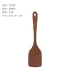 Espátula de madera para alitas de pollo, espátula de cocina de madera especial para sartenes antiadherentes resistente a altas temperaturas, cuchara para sopa, cuchara para arroz, utensilios de cocina de madera, sin pintura, sin cera
