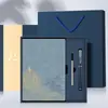 Caderno A5 Guochao Personalizado Cultura de Escritório Diário de Estudante Negócios Estilo Chinês Bloco de Notas Portátil