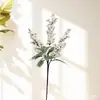 Cipó de Frutas Vermelhas Artificiais, Frutas da Fortuna Festivas DIY Frutas de Acácia, Cipó de Flores de Natal Artificiais, Decoração de Parede com Flores Penduradas