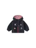 Roupa infantil Bangxuan outono casaco para meninas, jaqueta corta-vento de manga comprida com zíper, casaco com capuz para meninas