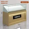 Nuevo Gabinete de Exhibición de Cigarrillos de Alta Gama, Gabinete de Cigarrillos y Licores para Tienda de Conveniencia y Supermercado, Gabinete de Cigarrillos de Vidrio Personalizado, Conjunto de Mostrador de Caja Integrado