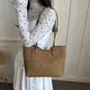 Bolso Tote Grande de Moda Simple para Mujer 2026 Nuevo Bolso de Hombro para Viajes de Trabajo Bolso de Mano Versátil de Alta Gama Bolso para Mujer