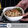 Tazón de sopa de cerámica creativo de estilo europeo, tazón grande cuadrado de doble capa para el hogar, tazón para leche, helado en polvo, huevo al vapor, tazón de piel fresca de buen aspecto.