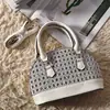 Nova Moda Outono e Inverno 2025 Bolsa Pequena de Concha com Glitter Bolsa Transversal Feminina Bolsa de Ombro Popular de Comércio Exterior
