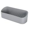 Estante de almacenamiento para baño, estante de esquina para baño, estante de almacenamiento, estante de drenaje con ventosa de pared sin perforaciones para baño