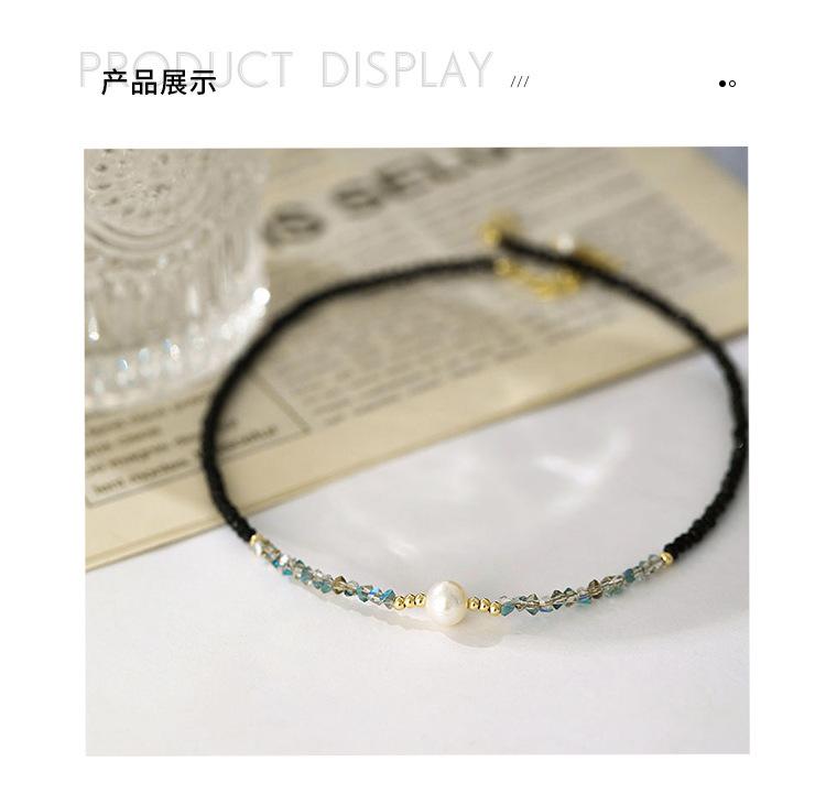 小众设计锁骨链