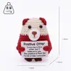 Amazon Transfronterizo Producto Nuevo Muñeca Tejida de Frutas de Lana Animal Taza de Cerveza Muñeca de Ganchillo Hecha a Mano Linda Producto Terminado