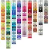 Paquete de Recarga de Cuentas Mard 221 Colores Mezclados 1000 Piezas en Bolsa 2.6mm Materiales para Manualidades con Cuentas Tienda de Cuentas Coc