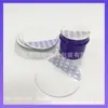 Junta de Papel de Aluminio Semi-Abrible Personalizada Alimentos Inducción Electromagnética Película Selladora de Fácil Apertura Sello a Prueba de Humedad Junta de Papel de Aluminio