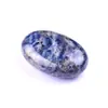 Pedra Crua Popular Transfronteiriça Pedra-Sabão Pedra da Palma de Cristal 45*30mm Cristal Rosa Massagem Spa Pedra de Energia Peça de Mão