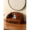 Mesa de Oferendas, Altar de Incenso, Suporte para Estátua de Buda Doméstica, Estante de Exibição do Deus da Riqueza em Forma de Escada, Pequeno Santuário de Buda, Altar de Adoração Moderno, Pedestal Elevado para Buda