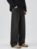 Ropa para Hombre Maple House / Nueva Colección Primavera: Jeans Retro Negros de Estilo Americano de Alta Calidad, Pantalones Largos Rectos Holgados para Hombre