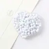 Cuentas Acrílicas de Color Sólido de 6-16 mm, Cuentas de Colores Dulces Macarrón, Cuentas de Colores Mixtos Navideños, Accesorios para Joyería DIY