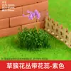 Materiais para Modelo Arquitetônico de Mesa de Areia, Paisagem em Miniatura DIY Aglomerados de Flores Feitos à Mão