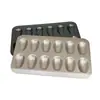 Molde para Pastel de 12 Conchas Molde para Madeleines Molde para Hornear Galletas Bandeja para Hornear de Acero al Carbono Engrosada
