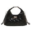 Bolsa de Pulso Corrente Losango Estilo Chanel Pequena de Nicho Novo Primavera e Verão Luxo Leve Moda Versátil Simples Elegante Transversal Feminina