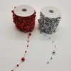 Cadena de Cuentas Conectadas Sinfonía de Cristal Gipsofila Transparente Hilo de Pescar Cuentas Materiales para Manualidades Hechos a Mano Accesorios Decoración