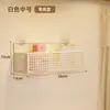 Estante de almacenamiento para colgar en la pared sin perforar cesta colgante para mesita de noche de dormitorio caja de almacenamiento para aperitivos y artículos varios estante para cama de dormitorio