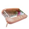 Bolsa de Cosméticos Pu Portátil para Necesidades Diarias Bolsa de Cosméticos Bolsa de Cosméticos P V C Se Puede Imprimir con Logo