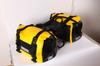 Bolsa de Sillín Totalmente Impermeable para Ciclismo al Aire Libre, Bolsa Lateral para Motocicleta, Bolsa Trasera, Bolsa Doble para Viaje, a Prueba de Lluvia y Humedad, Viaje Sichuan y Tíbet