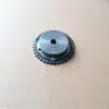 Acessórios para máquina de salsicha grelhada, máquina de espeto com giro automático, engrenagem de roda dentada de motor de transmissão feita à mão, corrente de máquina de churrasco