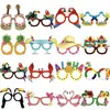 Óculos e máscaras da Patrulha Canina e Homem-Aranha em estoque transfronteiriços, máscaras de festa de desenhos animados, itens decorativos de papel para festa à fantasia