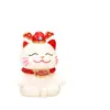 Enfeite Gato da Sorte e da Fortuna - Nova Decoração Criativa para Mesa de Casa, Mascote Gato Sentado Fofo