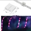 Conector para Fita de LED Colorida 10MMRGB Peça Conectora Sem Solda Lâmpada com Junta de Canto Sem Solda