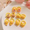 Elástico de Cabelo Arco-Íris para Meninas Acessórios de Cabelo Colorido Pequena Faixa de Cabelo Elástico Não Machuca o Cabelo de Bebê Acessórios de Cabeça Infantil Faixa de Cabeça Feminina