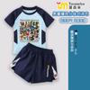 Clásicos de Montaña y Mar Americanos Hombre Palo de Madera Tongtongge Ropa Infantil Marca de Moda Traje de Baño Infantil Periférico Dos Piezas Conjunto de Bañador para Niños 7