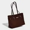 2025 Nueva Moda Otoño e Invierno Bolso de Hombro y Axila de Nicho de Alta Gama Bolso de Mensajero de Gran Capacidad Bolso Tote para Viajes de Negocios para Mujer