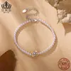 Aifule Serie Romántica de Otoño con Osmanthus Pulsera Pendientes Anillo Set Plata de Ley S925 Joyería de Plantas y Flores para Mujeres