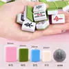 Fichas de mahjong para uso doméstico y juego a mano, tamaños grande y pequeño, completamente nuevas, calidad premium, color marfil de alta gama, color sólido, juego completo