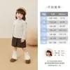 Camiseta Base Infantil para Meninas, Camiseta de Manga Longa, Roupa Quente de Primavera para Crianças Pequenas, Roupa de Primavera para Meninas, Blusa de Gola Alta Infantil