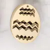 Huevos de Madera de Pascua con Cuerda Decoraciones para Fiestas Infantiles Manualidades DIY Piezas de Madera de Conejo Decoración para el Hogar