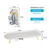 Tábua de Passar de Mesa Transfronteiriça Personalizada Tábua de Passar Dobrável Mesa de Passar Reforçada Suporte para Passar Roupa Doméstico Tábua Elétrica de Passar