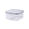 Caja de conservación de alimentos frescos para refrigerador, caja sellada, caja de almacenamiento de alimentos congelados de grado alimenticio, caja de almacenamiento de alimentos de plástico para calentar en microondas