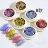 Joyería para uñas Ojo de pupila de duende maquillaje con lentejuelas brillo degradado uñas lentejuelas con purpurina polvo láser 6 piezas