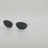 Gafas de Sol Ovaladas Retro de Marco Ultradelgado Pequeño Europeas y Americanas para Hombres y Mujeres, Gafas de Sol Hip-Hop Disco Fotografía Callejera