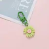 Llavero de Margaritas Estilo Fresco Más Vendido Transfronterizo DIY para Funda de Teléfono, Funda de Auriculares, Colgante de Bolsa, Encanto, Regalo para Mejor Amiga