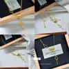 Diseño de Lujo Ligero, Brillante y Centelleante, Cadena Doble Cara Forma de Calabaza con Lentejuelas de Escamas de Dragón Collar para Mujer, Joyería al por Mayor en Oro Arena