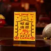 Amuletos de gato do Templo Xiyuan de Suzhou pintados à mão com cinábrio para riqueza e boa sorte, adesivo para celular, cartão de segurança para cães, amuleto de bênção para animais de estimação