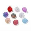 Contas Espaçadoras de Vidro em Formato de Caracol Coloridas como Macaron para Miçangas Soltas Pulseira DIY Feita à Mão Colar Acessórios de Joias para Miçangas Materiais
