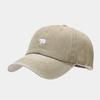 Boné de aba curva vintage macio lavado europeu e americano Chapéu de sol casual para homens e mulheres com bordado de urso da moda, combina com tudo