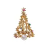 Nuevos Broches de Serie Navideña: Campanitas de Muñeco de Nieve Lindas, Decoraciones de Ropa de Moda, Broches para Fiesta de Navidad