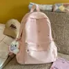 Mochila Estudantil Casual de Verão 2026 Estilosa de Grande Capacidade Fofa Leve