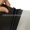 Cubierta personalizada transparente clip de renacuajo plástico PP clip de informe empalme bolsa doble juego carpeta calibre US A4 clip de contrato