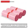 Branco grosso novo material expresso saco de logística embalagem saco plástico preto saco impermeável roupas embalagem entrega atacado