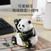 ¡Guau! Adornos Decorativos de Panda Solar con Movimiento para Coche Personalizado, Lindos para Decoración de Reunión Anual, Inauguración de Tienda