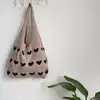 Bolso de Paja Estilo Vacaciones de Playa 2025 Nuevo Bolso de Hombro Bolso Tote de Paja de Verano Gran Capacidad Bolso Tejido Portátil